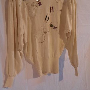 Marc D’Alcy Paris VTG Lightweight Long Sleeve Turtleneck Sweater pre-owned